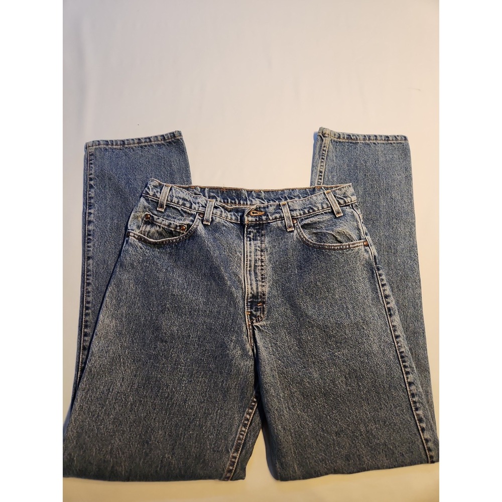 Vintage 90's Levi's 540 Relaxed Fit Jeans Gold Tab 34X34 Made‎ In USA